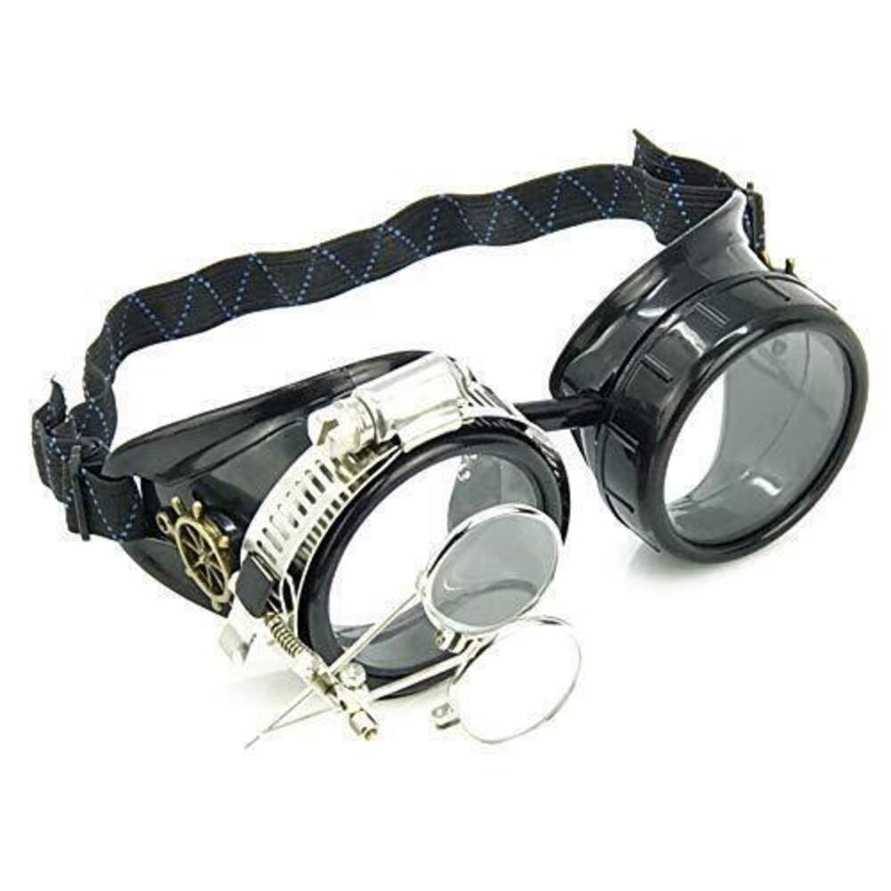 6726 Steampunk Victorian Goggles Rave Glasses, Sleek and Stylish